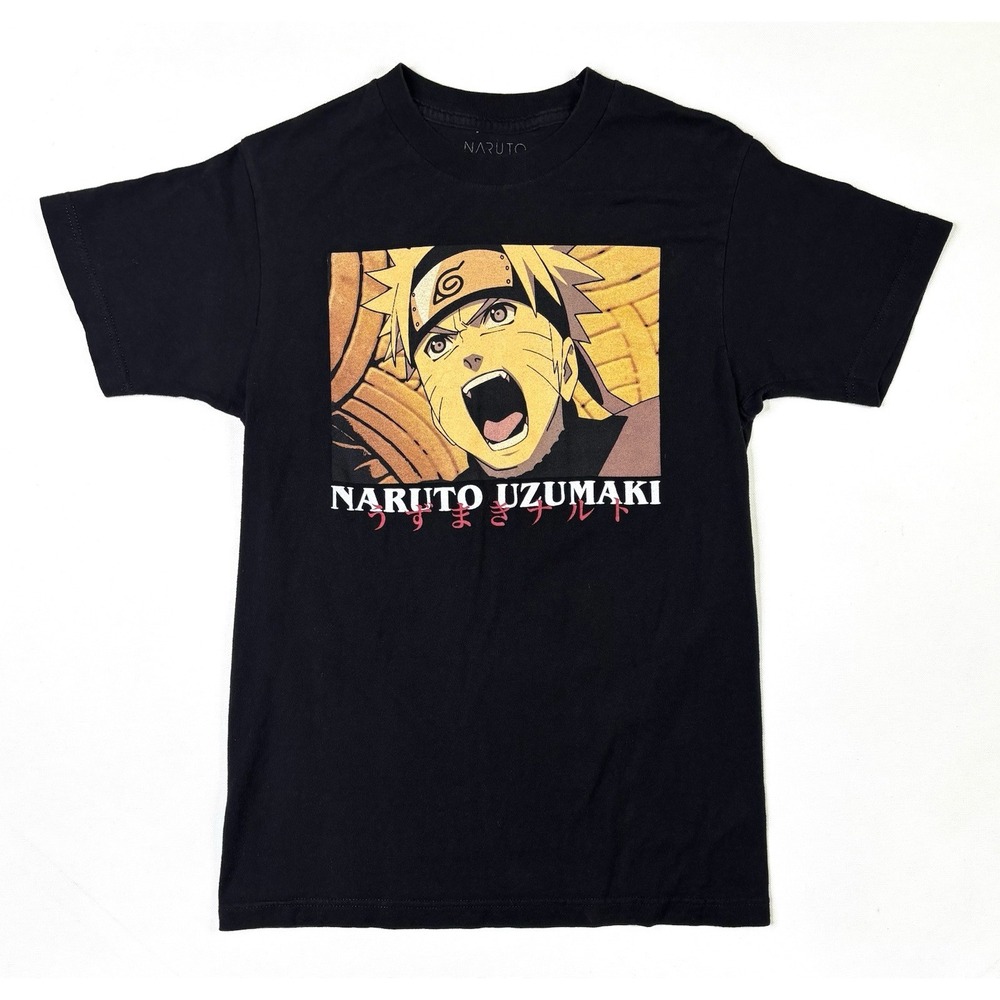 Naruto Uzumaki T-Shirt Men's Small Shippuden 2007 Anime Manga